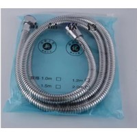 High pressure 1.5m hand shower stainless steel bathroom shower hose