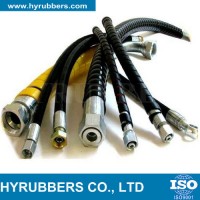 SAE 100 R1at Oil Resistant Synthetic Hydraulic Rubber Hose